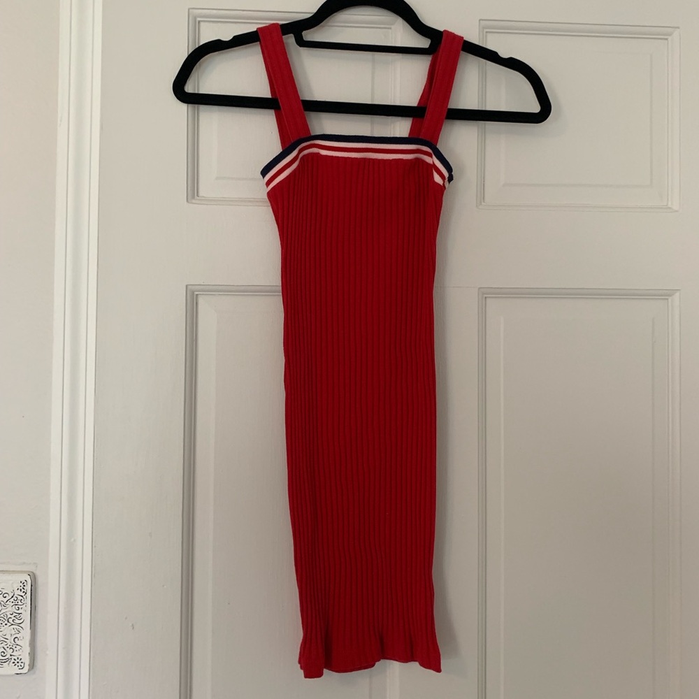 Urban outfitters silence + noise ribbed mini dress